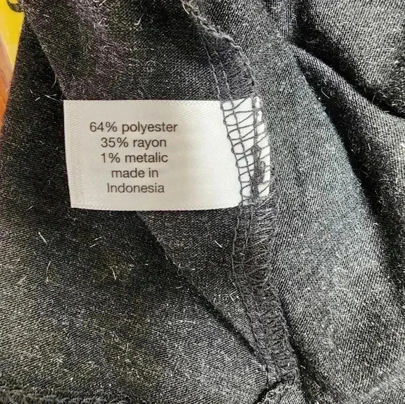 NWT Lane Bryant Gray Sparkle Long Sleeve Top Plus Size 26/28 - Picture 6 of 9